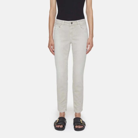 CLOSED Baker Slim Skinny Jeans Light Grey Size 26 - Picture 1 of 13